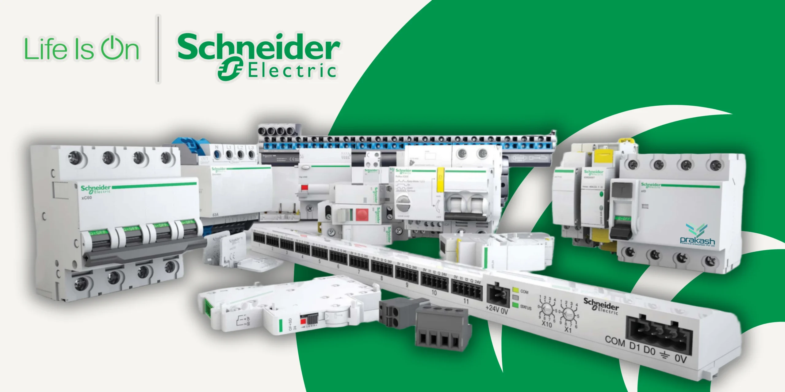 Schneider electric distributor in India